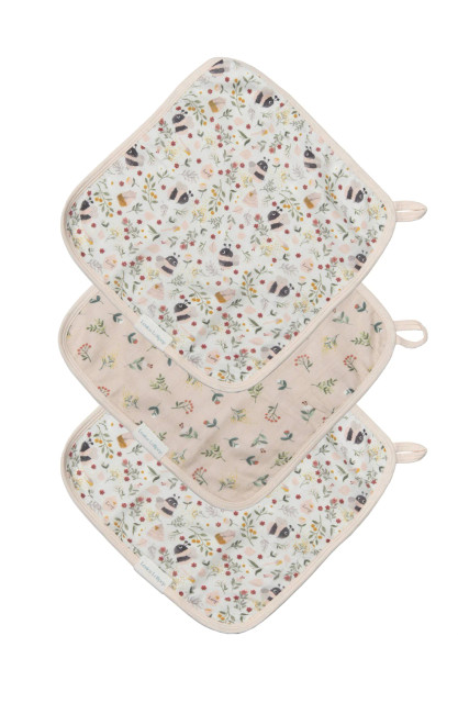 Loulou Lollipop Washcloth Set - Bumble Bees Loulou Lollipop Washcloth Set - Bumble Bees