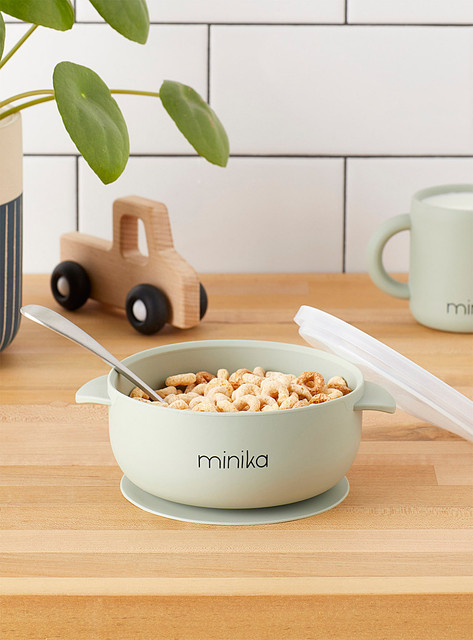 Minika - Silicone Bowl With Lid Minika - Silicone Bowl With Lid