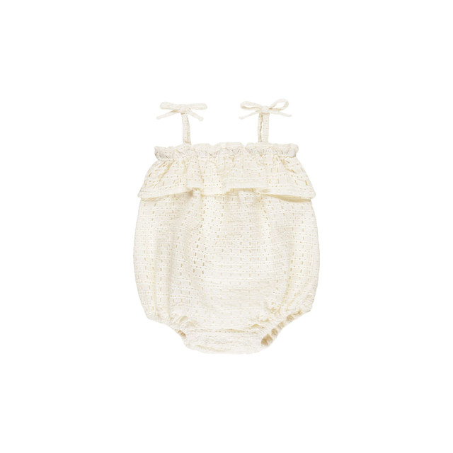 Rylee + Cru Ruffle Romper - Ivory Rylee + Cru Ruffle Romper - Ivory