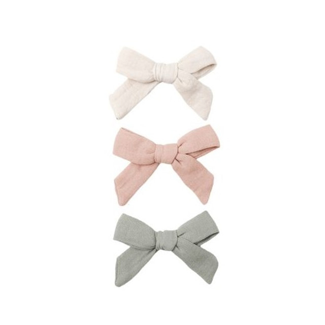 Quincy Mae Bow With Clip Set of 3 - Natural, Fern, Rose, free shipping available, Active Baby Vancouver Quincy Mae Bow With Clip Set of 3 - Natural, Fern, Rose, free shipping available, Active Baby Vancouver