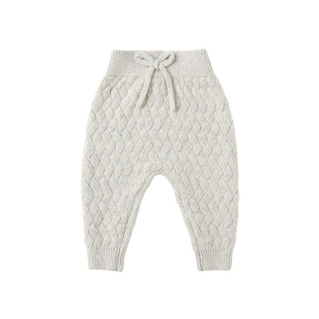Quincy Mae Knit Pant - Heathered blue, free shipping available, Active Baby Vancouver Quincy Mae Knit Pant - Heathered blue, free shipping available, Active Baby Vancouver