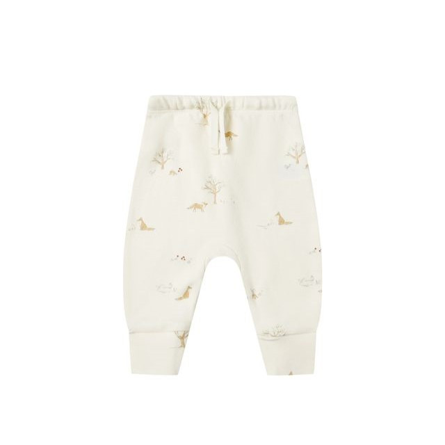 Quincy Mae Drawstring Pant - Fox Land, free shipping available, Active Baby Vancouver Quincy Mae Drawstring Pant - Fox Land, free shipping available, Active Baby Vancouver