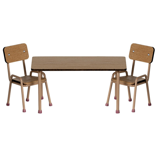 Maileg Mouse Table and Chair Set - Dark Powder, free shipping available, Active Baby Vancouver Maileg Mouse Table and Chair Set - Dark Powder, free shipping available, Active Baby Vancouver