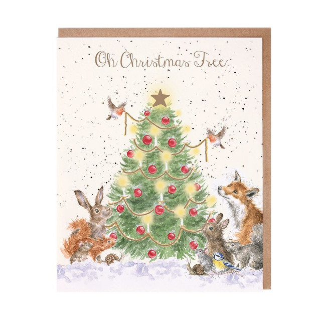 Wrendale Designs Oh Christmas Tree Card Wrendale Designs Oh Christmas Tree Card