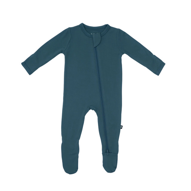 Kyte Baby Zippered Footie - Atlantic Kyte Baby Zippered Footie - Atlantic