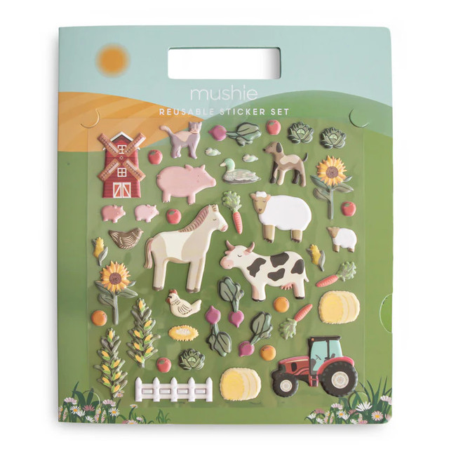 Mushie Reusable Sticker Set Mushie Reusable Sticker Set