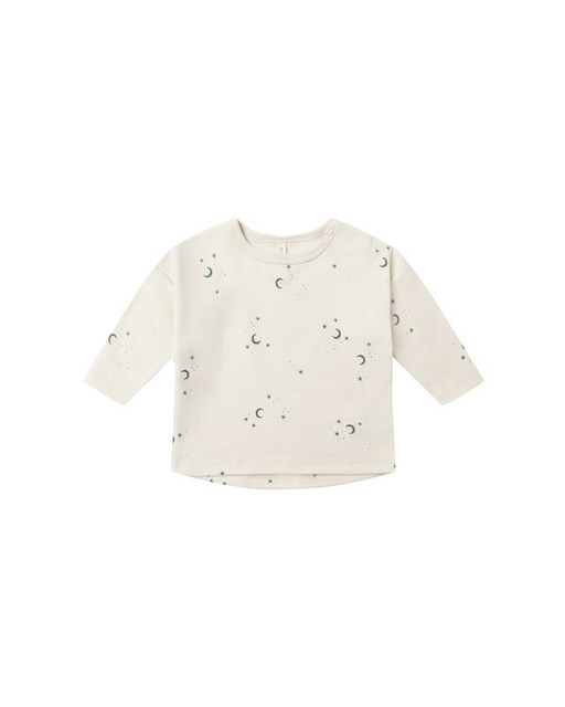 Quincy Mae Long Sleeve Tee - Moons Quincy Mae Long Sleeve Tee - Moons