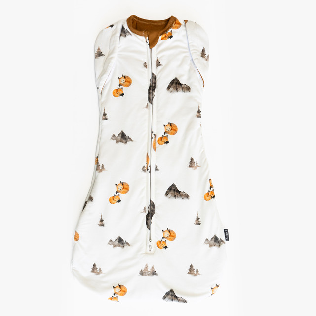 1.0 TOG Convertible Swaddle Sack - Foxes 1.0 TOG Convertible Swaddle Sack - Foxes