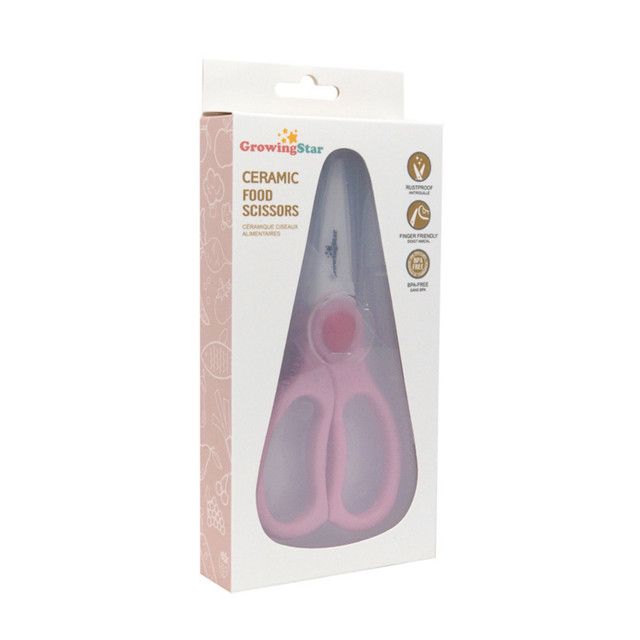 Growing Star Ceramic Scissors - Pink
