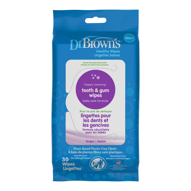 Dr. Brown's Tooth and Gum Wipes