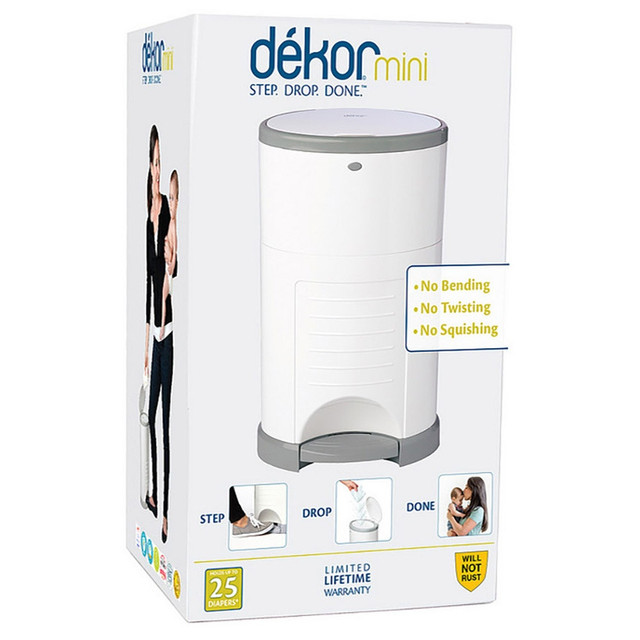 Diaper Dekor mini Diaper Pail Disposal System Diaper Dekor mini Diaper Pail Disposal System