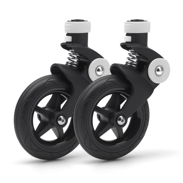 Bugaboo Bee5 Front Swivel Wheels Replacement Set with Fork Bugaboo Bee5 Front Swivel Wheels Replacement Set with Fork