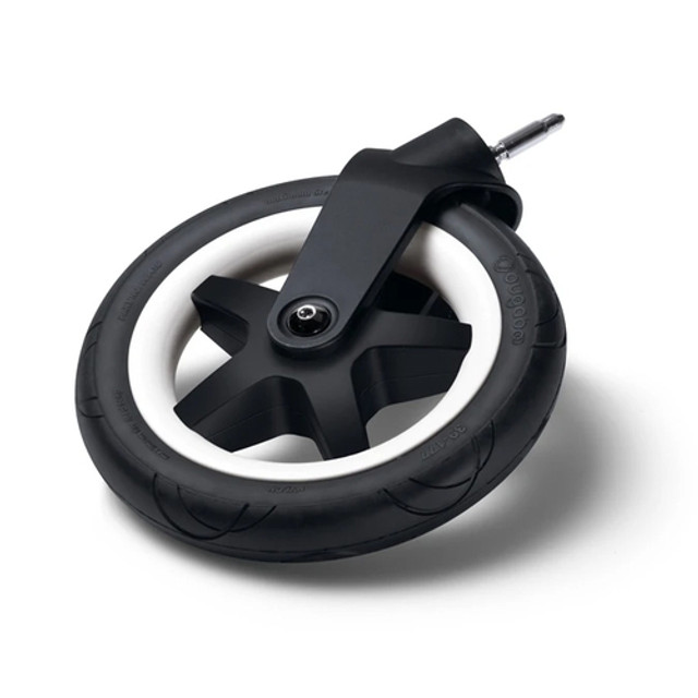 Bugaboo Donkey(all Model)/Buffalo 10 Inch Front Swivel Wheel with fork (Foam) - White Bugaboo Donkey(all Model)/Buffalo 10 Inch Front Swivel Wheel with fork (Foam) - White