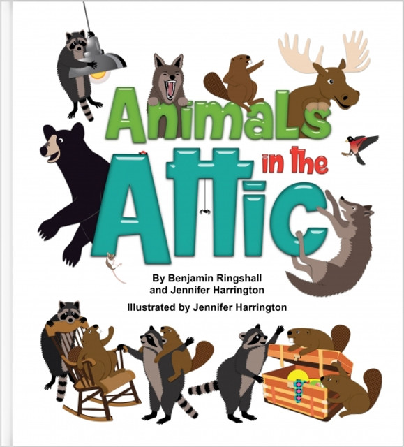 Animals in the Attics Board Book Animals in the Attics Board Book