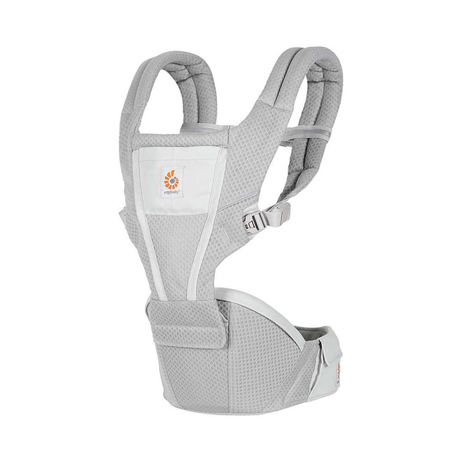 ergobaby Alta 抱っこ紐 Pearl Grey alta-baby-carrier-hip-seat-