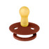 BIBS Pacifiers Colour Latex 2 Pack - Rust