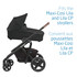 Maxi Cosi Carrycot Oria - Essential Black