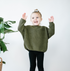 Belan.J Kids Knit Sweater - Cypress