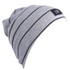 L&P Boston Cotton Beanie Heather Grey & Black