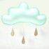 The Butter Flying - Hanging Cloud Mint The Butter Flying - Hanging Cloud Mint