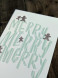Lovely Paper Design Merry, Merry, Merry Christmas Card