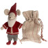 Maileg Santa Mouse