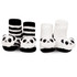 Waddle Baby Rattle Socks - Panda Waddle Baby Rattle Socks - Panda
