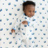 Kyte Baby Zippered Footie - Blueberry