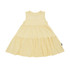 Sleeveless Tiered Dress - Mellow Yellow