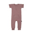 Short Sleeve Pocket Romper - Twilight Mauve