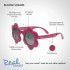 Real Shades Bloom Sunglasses - Raspberry