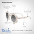 Real Shades Bloom Sunglasses - White