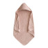 Mushie Organic Cotton Baby Hooded Towel - Blush Mushie Organic Cotton Baby Hooded Towel - Blush
