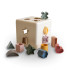 Mushie Shape Sorting Box Mushie Shape Sorting Box