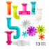 BOON Pipes & Tubes & Cogs Set - Bath Toy Bundle BOON Pipes & Tubes & Cogs Set - Bath Toy Bundle