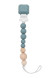Lou Lou Lollipop Colour Pop Silicone & Wood Pacifier Clip