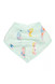 Loulou Lollipop Bandana Bib Set - Painterly Seahorse