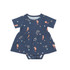 Short Sleeve Skirted Onesie - Seas the Night