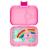 Yumbox Panino 4 Compartment Power Pink with Rainbow Tray