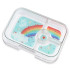 Yumbox Panino 4 Compartment Power Pink with Rainbow Tray