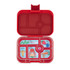 Yumbox Original 6 Compartments - Wow Red With Monster Tray
