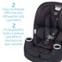 Maxi-Cosi Pria All in One Car Seat - Authentic Black