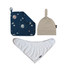 Mystery Accessories Bundle: Lovey + Knotted Hat + Bib