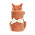 Jellycat Bashful Fox Soother front view