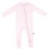 Kyte Baby Zippered Footie - Small Sakura Stripe