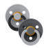 BIBS Pacifier Studio Colour 2 PACK Fusion Latex - Cloud Iron Mix
