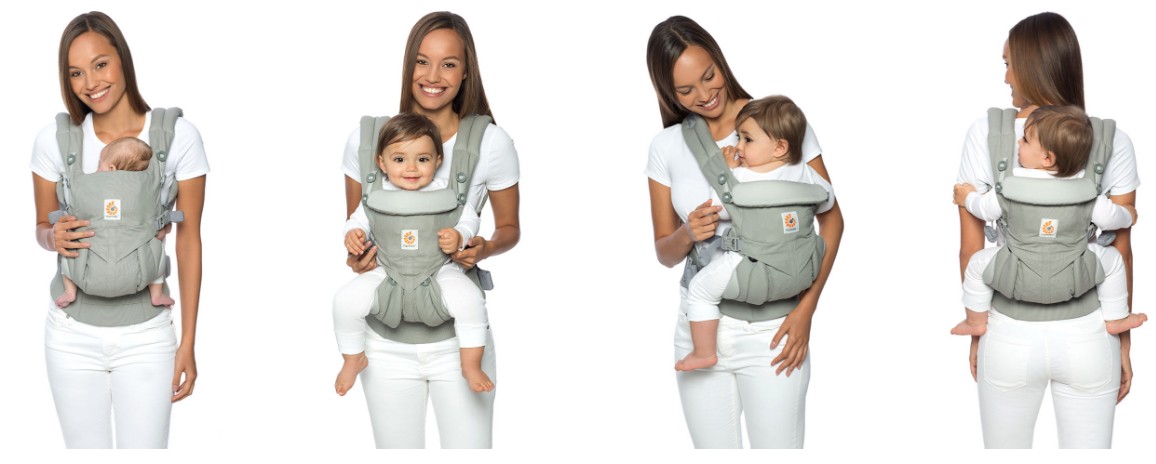 Ergobaby OMNI 360 Baby Carrier All-In-One - Pure Black