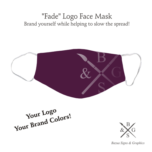 Face Cover - Logo "Fade"