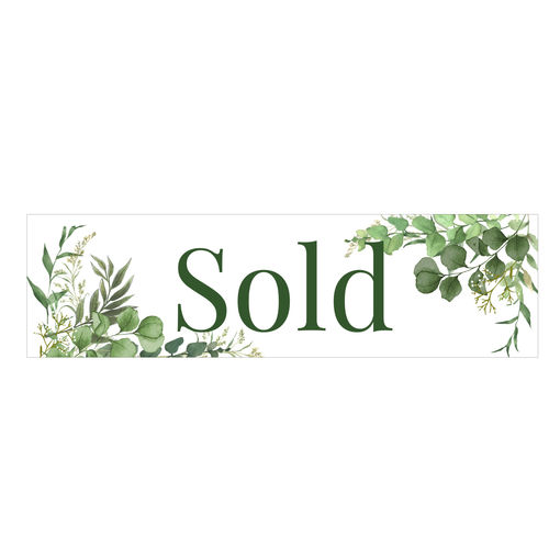 Floral Sign Rider #4