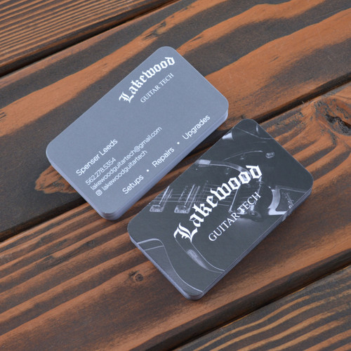 Custom Business Cards w/ Rounded Corners